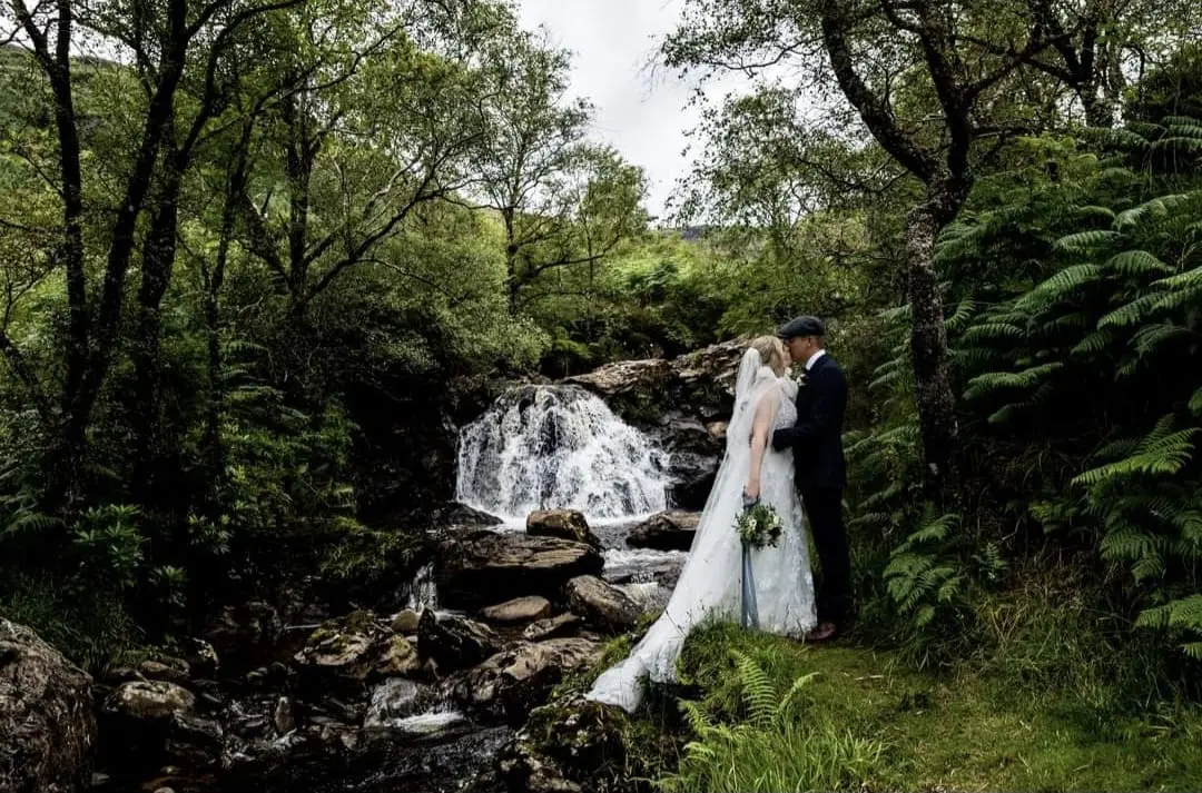 Into the wild wedding in Scotland